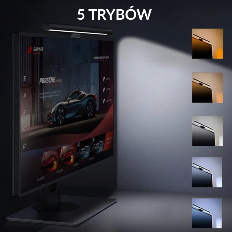 Lampa LED na monitor z regulacją jasności - 3 warianty