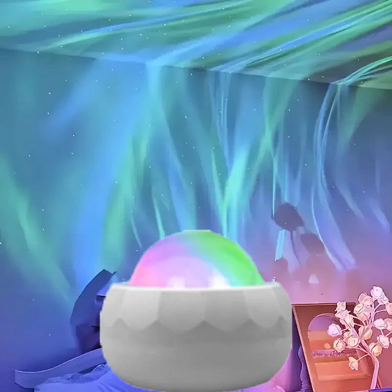 Projektor Galaktyki Aurora – LED RGB 360° z Pilotem